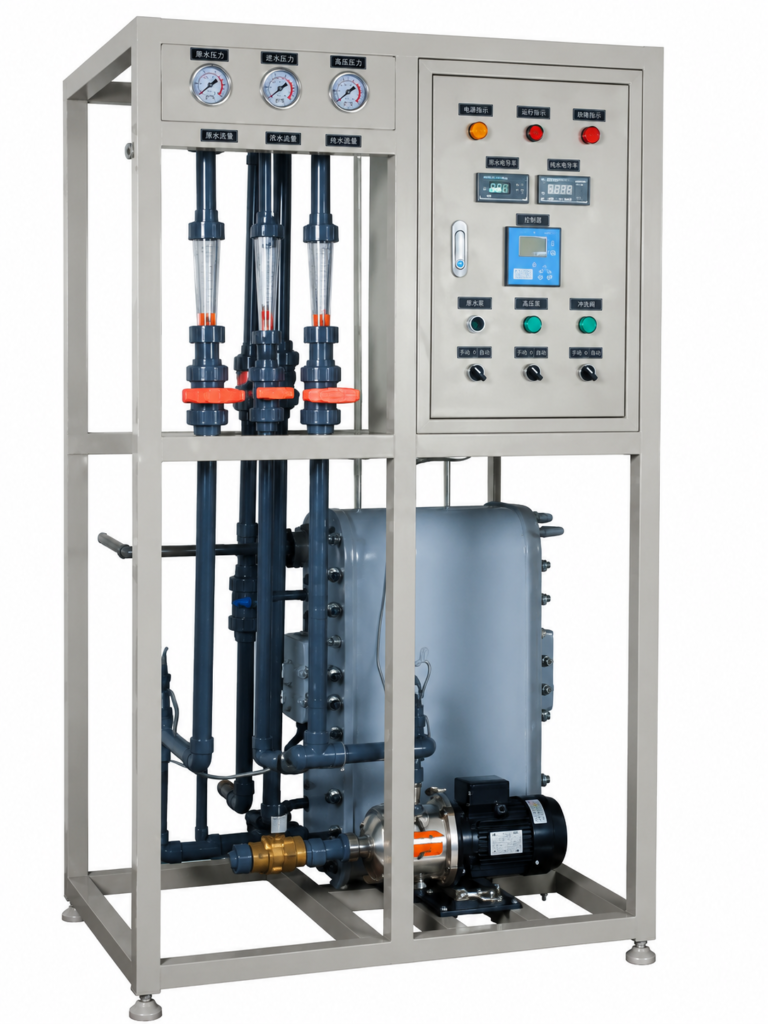 Industrial EDI Ultrapure Water Treatment System | Custom Electrodeionization Equipment