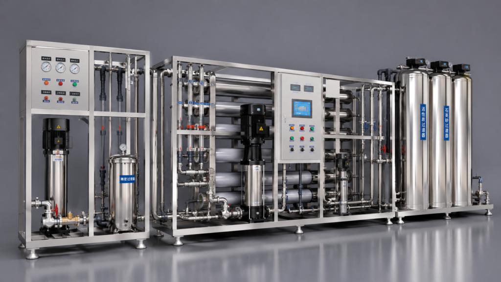 Industrial EDI Ultrapure Water Treatment System | Custom Electrodeionization Equipment
