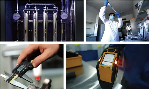 Hedelong water treatment equipment quality inspection