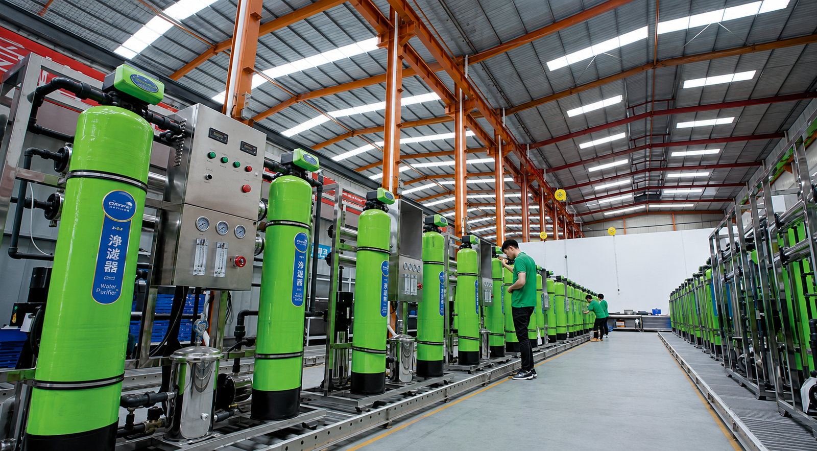 Hedelong water treatment equipment production line
