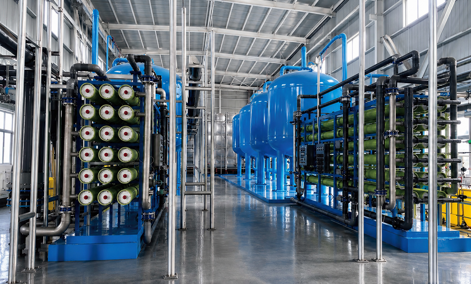 Large-scale seawater desalination plant project